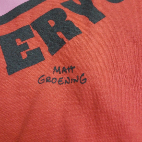 NEW CAUTION  T-SHIRT  Simpsons - Picture 5 of 7